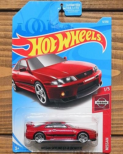 Hot Wheels ホットウィール NISSAN SKYLINE GT-R (BCNR33) -MRD- KRAZY
