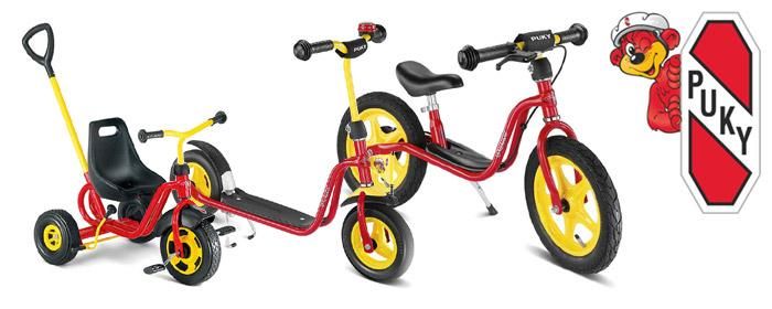 PUKY プッキー社］三輪車 スペシャル CAT 1S レッド - 木のおもちゃ