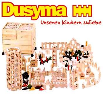 Dusyma デュシマ社 ジグザグ積木 - 木のおもちゃ赤ちゃんのおもちゃ