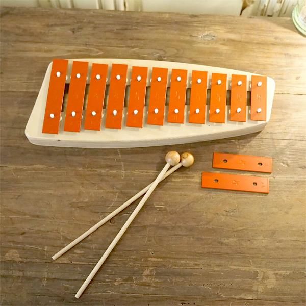 SONOR ゾノア社 メタルフォン NG10 - 木のおもちゃ 赤ちゃんのおもちゃ