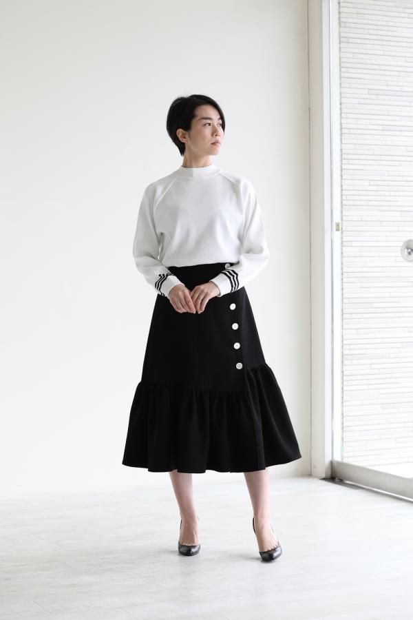 BORDERS at BALCONY(ボーダーズアットバルコニー) RAYON KNIT SWEATER