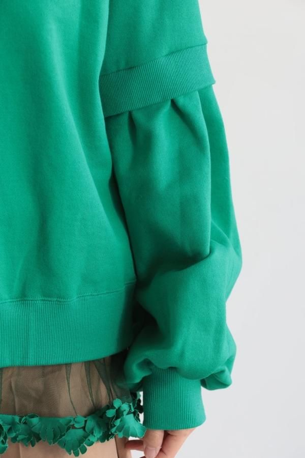 MUVEIL(ミュベール) フラワーパーツプルオーバー - YAMAROKU（ヤマロク