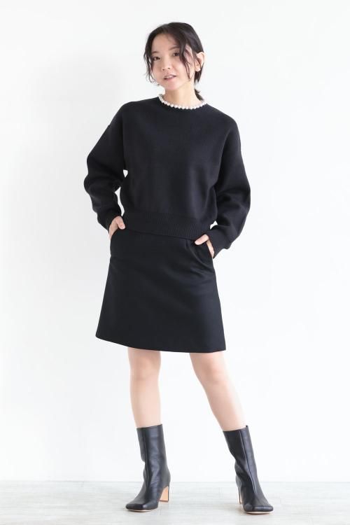 BORDERS at BALCONY(ボーダーズアットバルコニー) PEARL KNIT PULLOVER