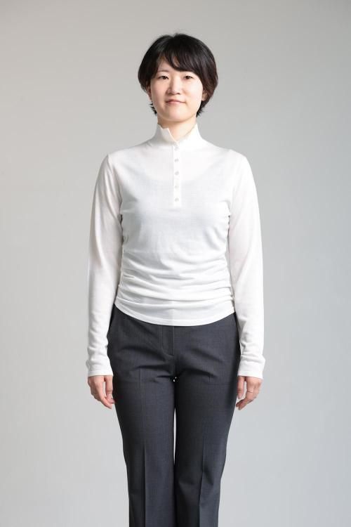 Theory(セオリー) Regal Wool Henley Sweater NewIvory - YAMAROKU