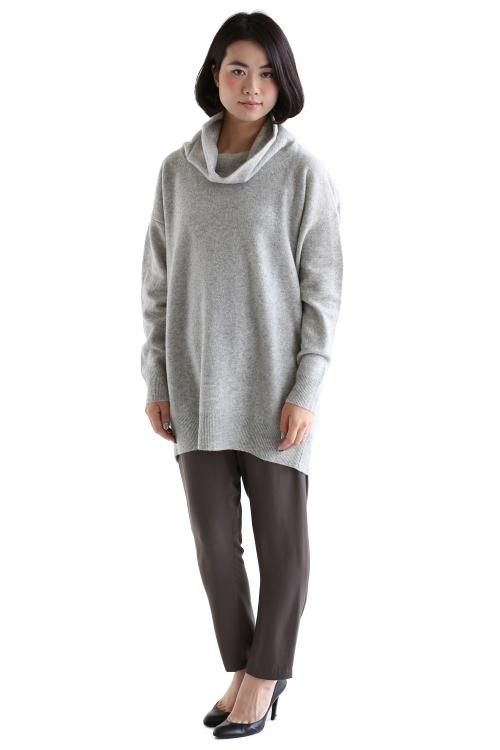 TOMORROWLAND MACPHEE(マカフィ) LAMBS CASHMERE ロングタートルネック