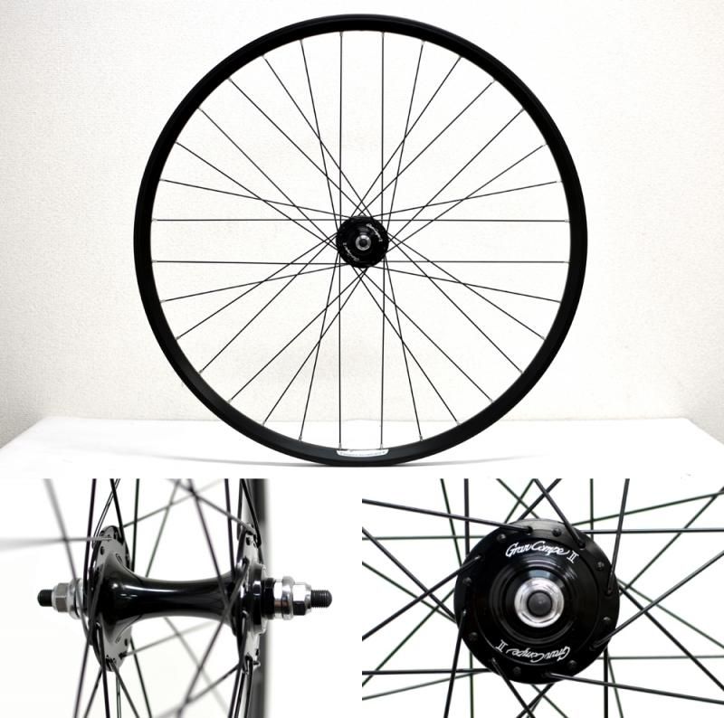 GRAN COMPE WHEEL BLACK グラン コンペ ホイール ブラック 前後セット