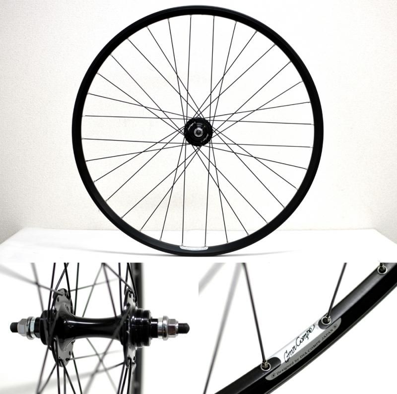 GRAN COMPE WHEEL BLACK グラン コンペ ホイール ブラック 前後セット