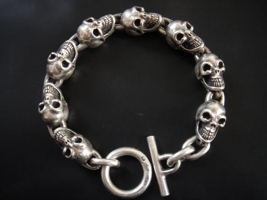 初期8スカルブレスレット - AGM ガボール生前コレクター1％のための