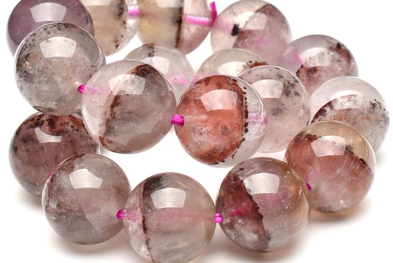 1点物】希少◇半々タイプ オーラライト23 11.5mm ブレスレット _U6425