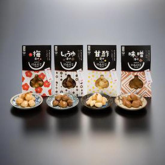 長期熟成 「にんにこちゃん」4種セット - にんにく専門ショップ 田子