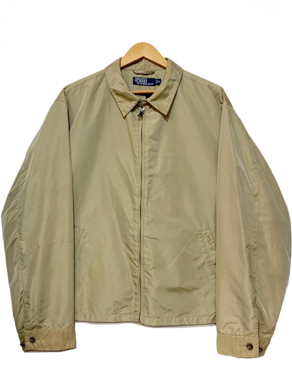 Polo Ralph Lauren Nylon Drizzler Jacket カーキ XL ポロラルフ