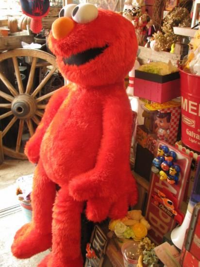 セサミストリート エルモ 特大 ぬいぐるみ 超ビッグサイズ エルモ