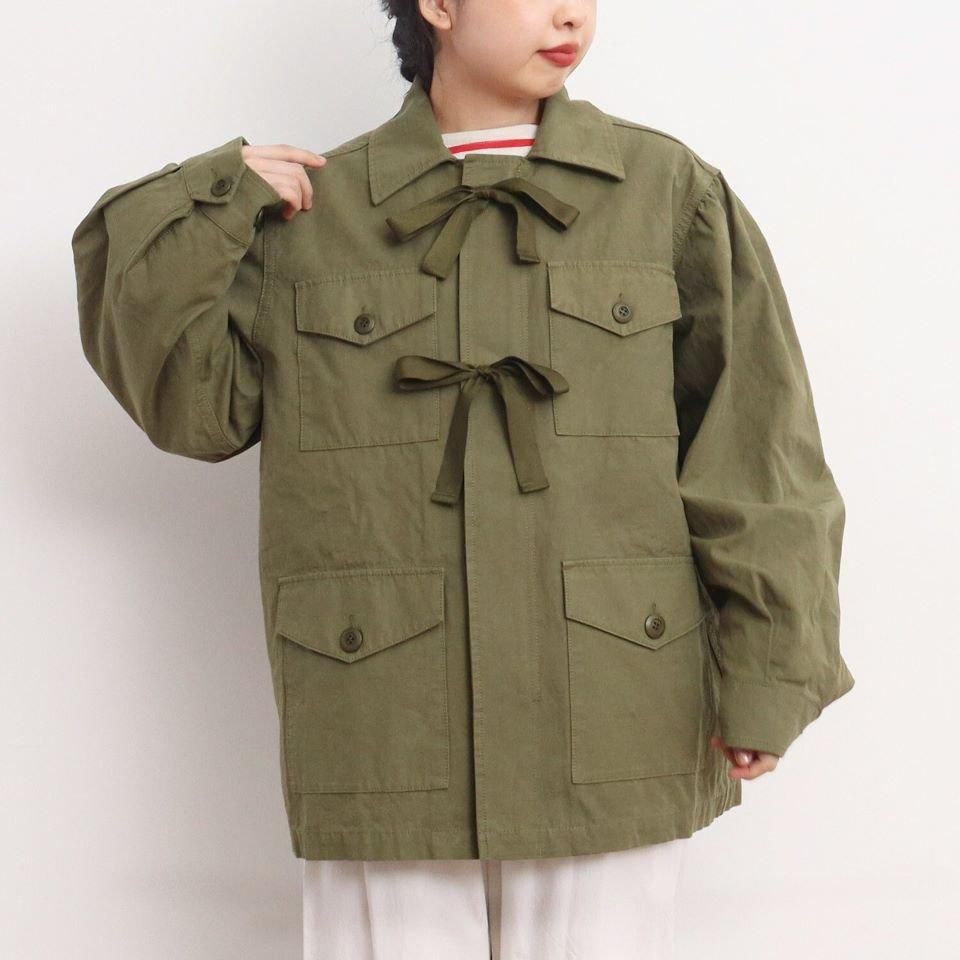 CHILD WOMAN - ライナー付きミリタリージャケット (0101JK001242) 正規