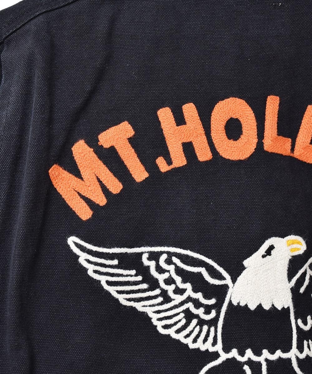 3色展開】「Backers」刺繍入り ヘビージャケット「MT.HOLLY MY EAGLES