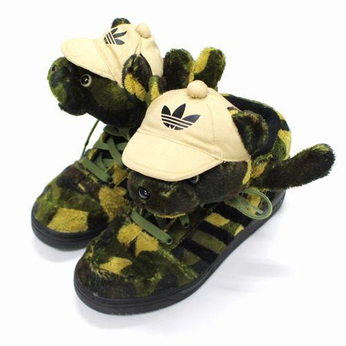 adidas × JEREMY SCOTT 13SS CAMO BEAR カモベアー スニーカー US5.5