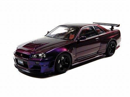 NISMO R34 GT-R Z-tune Midnight Purple III 1/18 Autoart 77464 G