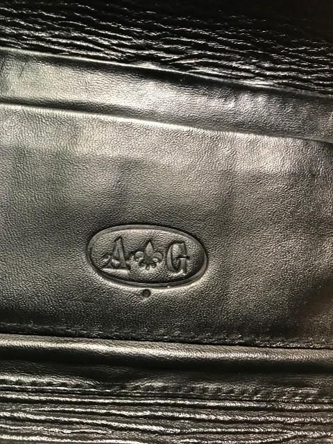 A&G エーアンドジー 革ウォレット 財布［green］シャーク×スティング