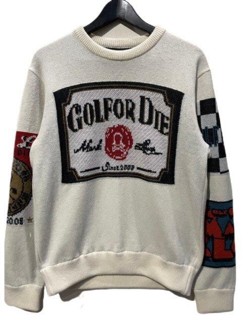 MARK&LONA マーク＆ロナKeith Hi-Tec Knit 防風ニット white MLM-4C