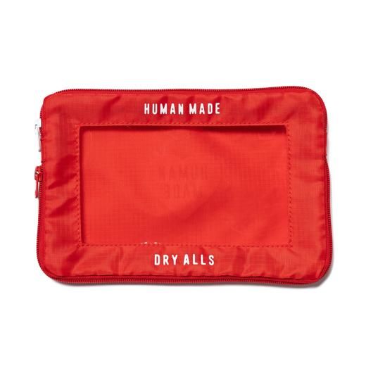 HUMAN MADE (ヒューマンメイド) / TRAVEL CASE MEDIUM / RED - GANGSTA