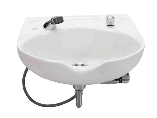 TOTO製シャンプーボールサーモ金具付ホワイト - 理美容器具・理