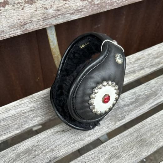 KAPITAL]レザースタッズイヤーマフ - TAKE FIVE | テイクファイブ