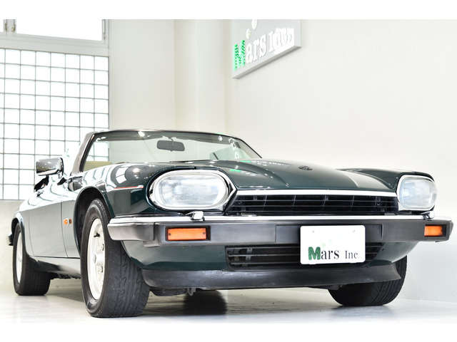 ジャガー XJコンバーチブル XJ-S V12 D車 黒幌 ベージュ革 15AW 右H の