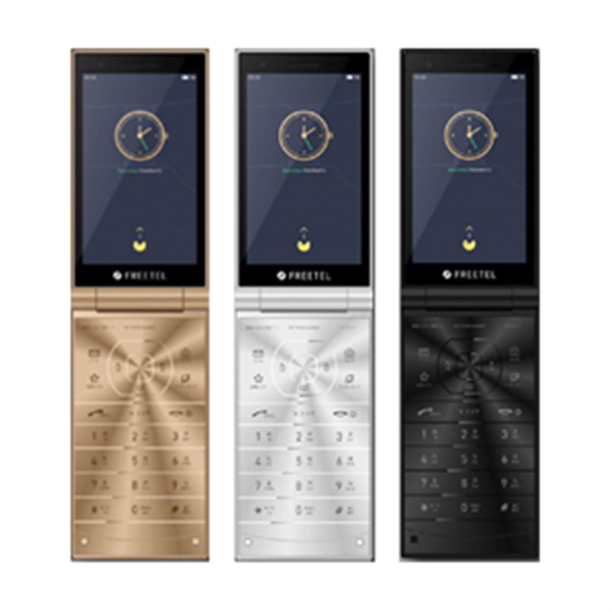 プラスワン、表裏2画面の折りたたみ式Androidガラホ「MUSASHI」 - 価格.com