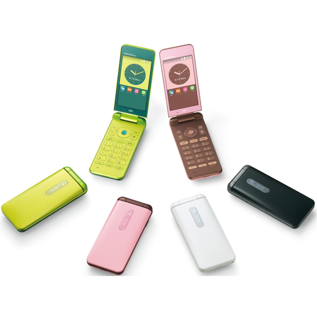 au、4G LTE対応のタフネスケータイ「GRATINA 4G」を2/19発売 - 価格.com