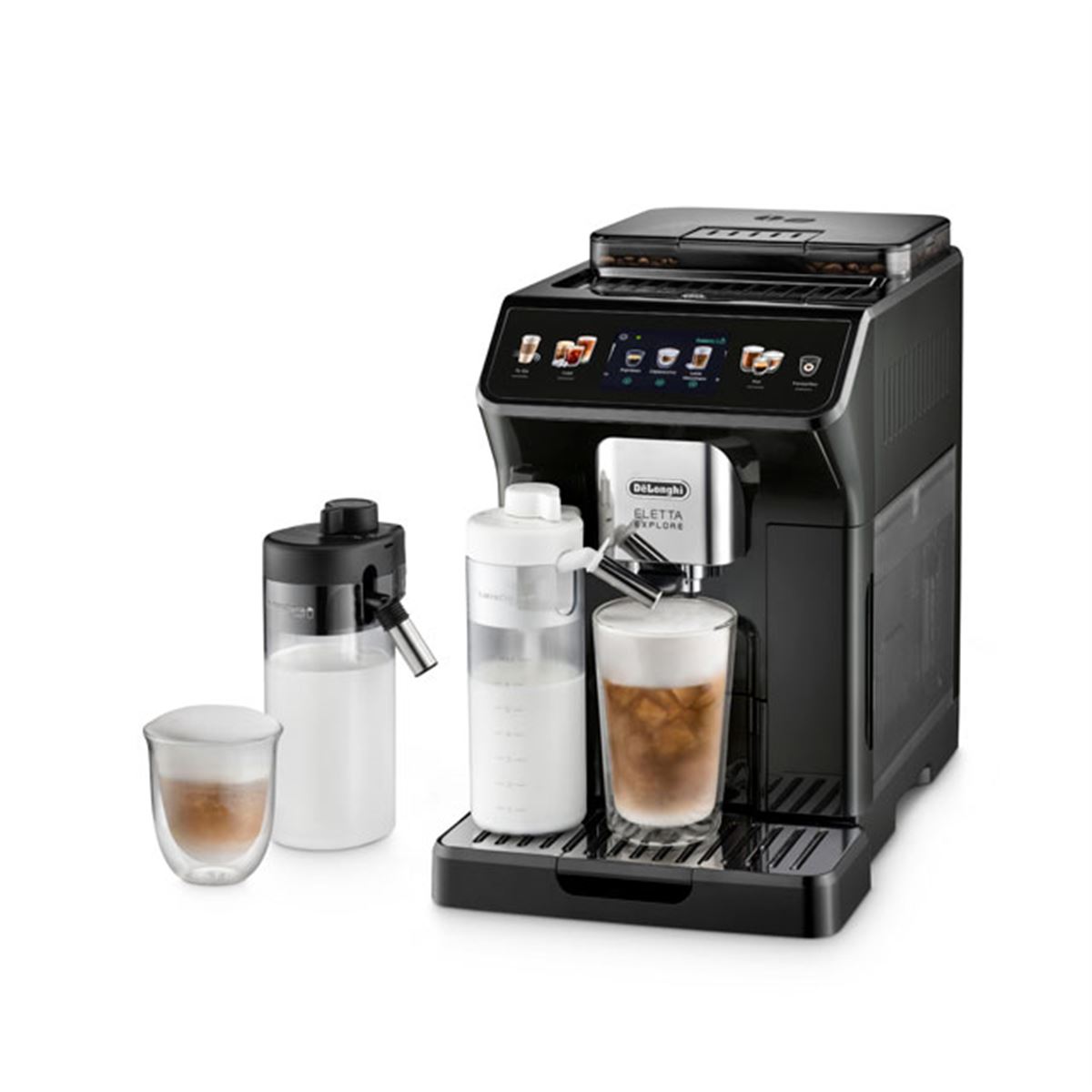 デロンギ、冷たいミルクメニューが楽しめるコーヒーマシン「エレッタ