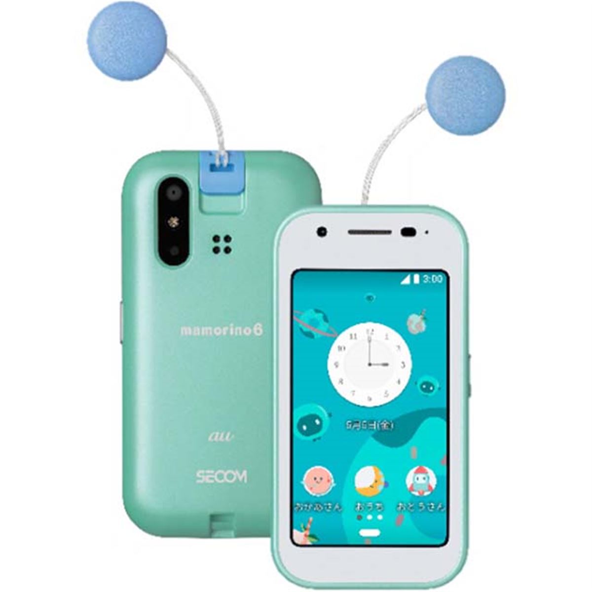 au、カメラ連動防犯ブザーなど搭載のキッズ向けケータイ「mamorino6