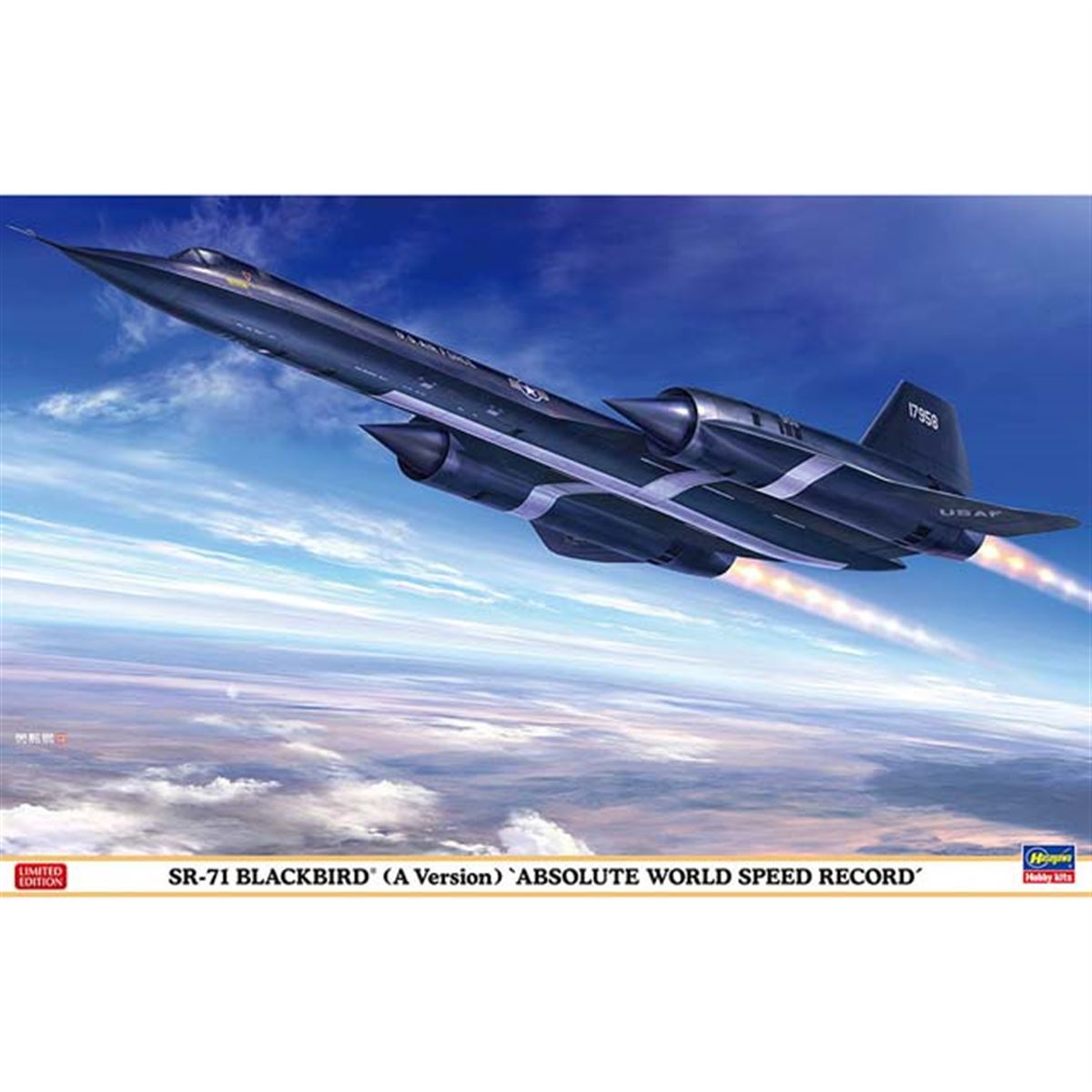 1/72模型「SR-71 ブラックバード （A型）“世界絶対速度記録機”」が本日