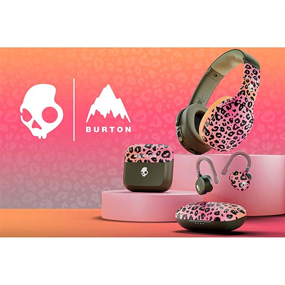 Skullcandy、BURTONとコラボしたワイヤレスイヤホン・ヘッドホン