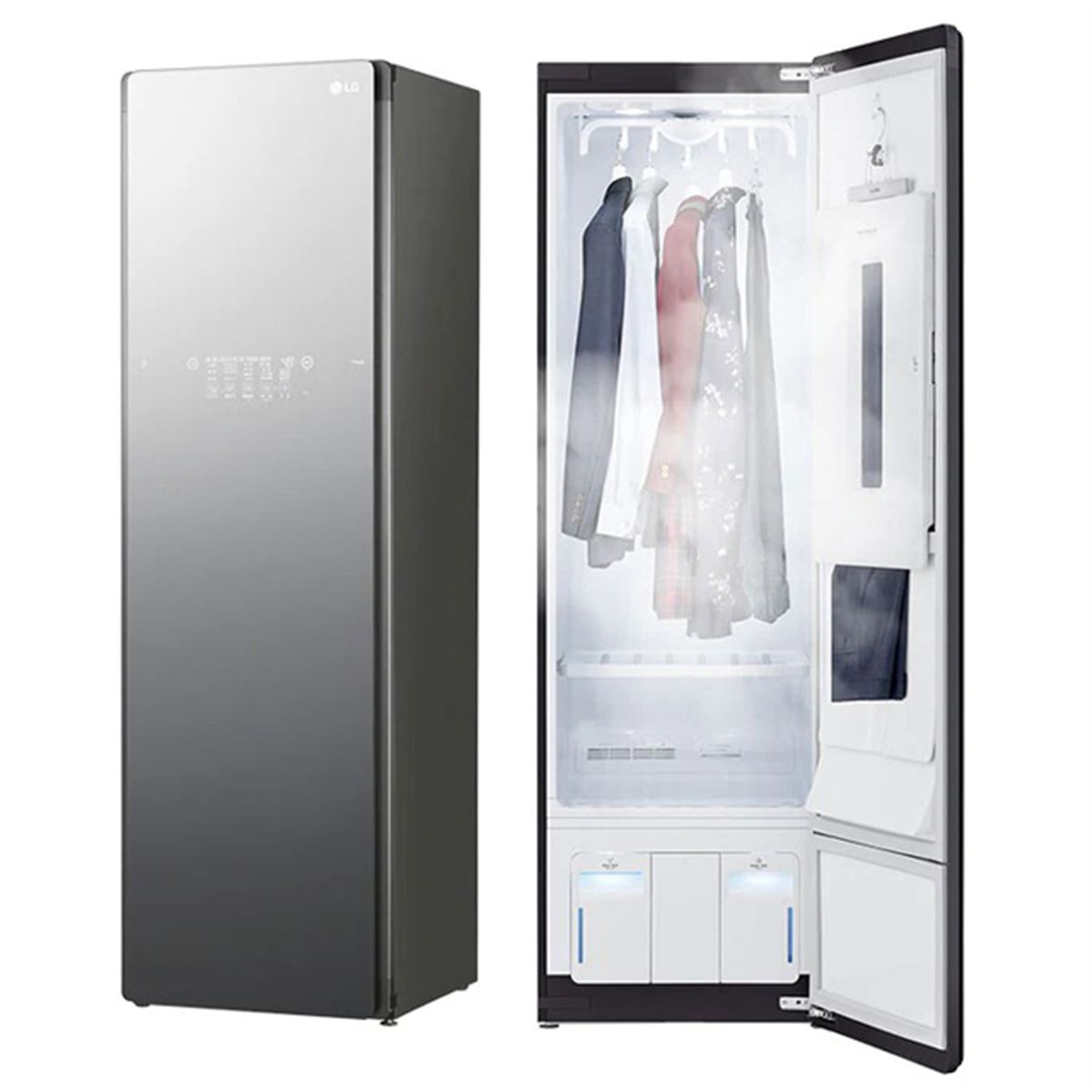 衣類リフレッシュ機「LG Styler」に大容量モデル、ロングコートや