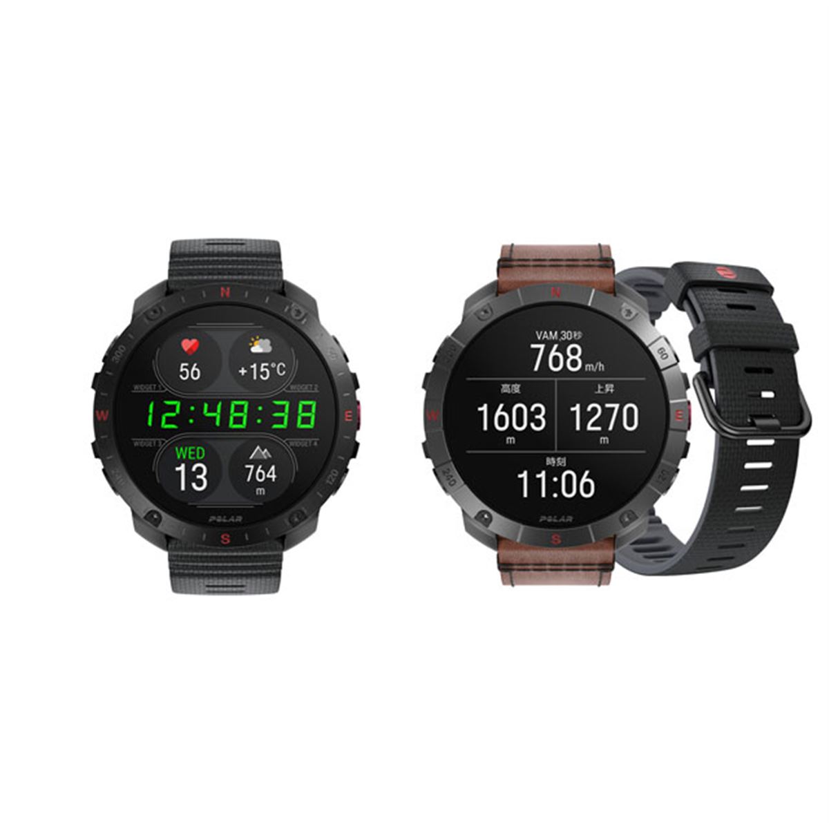 ポラール、MILスペック準拠のGPSアウトドアスポーツウォッチ「Grit X2