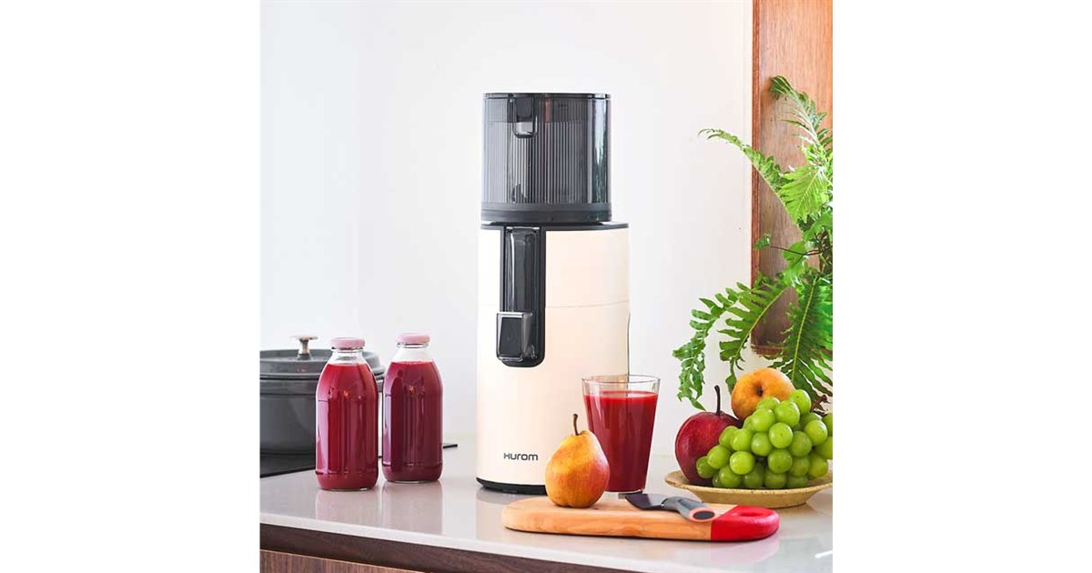 ヒューロム、縦型スロージューサーの最上位モデル「H400」を本日9/1