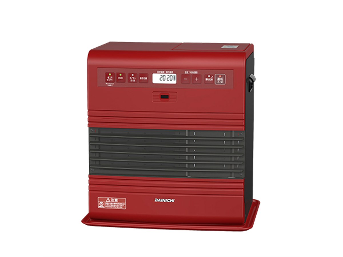 ダイニチ、「Wエコプラス」で灯油の消費を抑える石油ファンヒーター