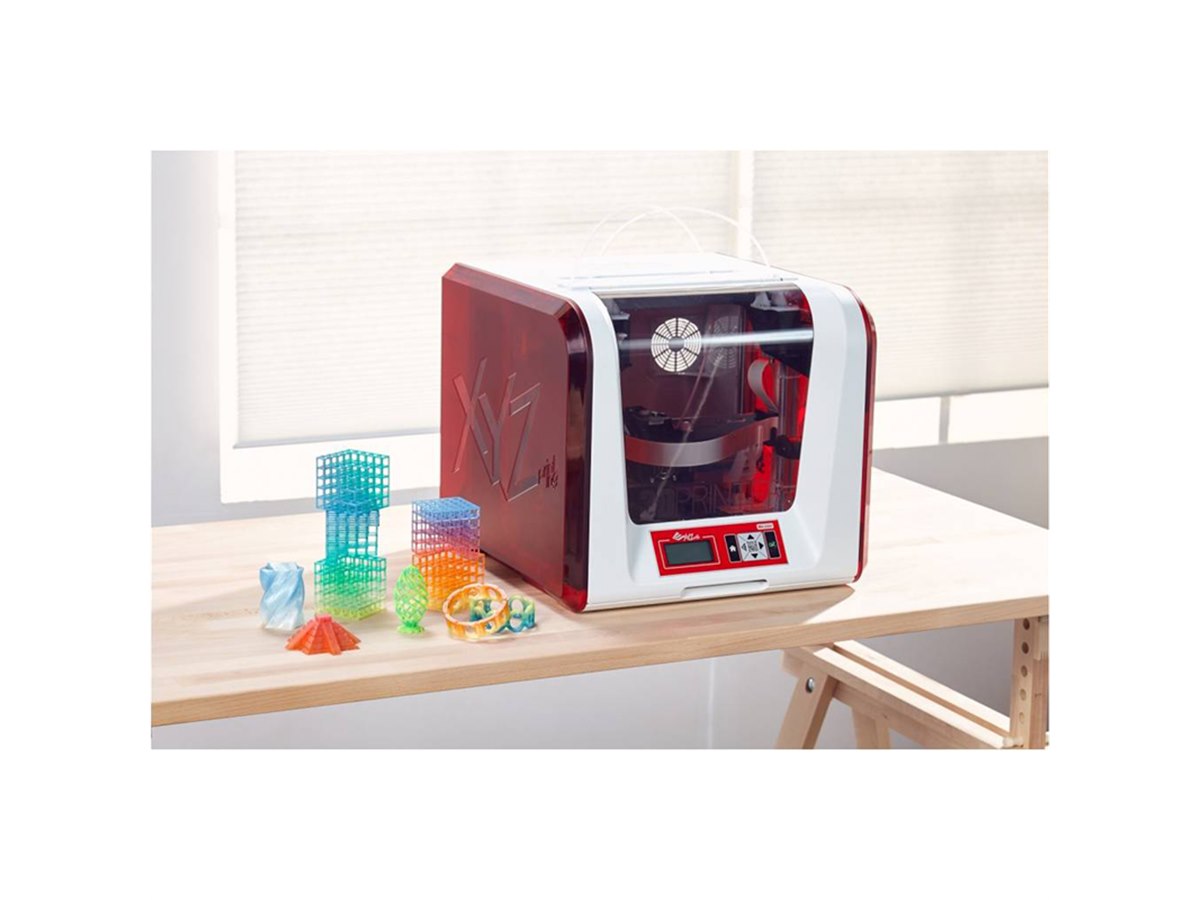 XYZプリンティング、グラデーション印刷対応の3Dプリンター「ダ