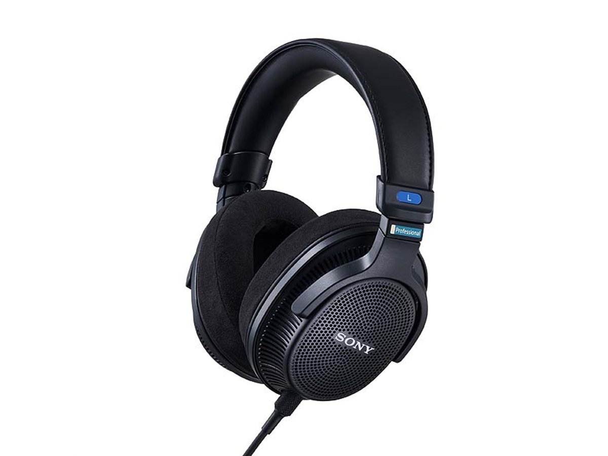 ソニー、クリエイター向け背面開放型モニターヘッドホン「MDR-MV1