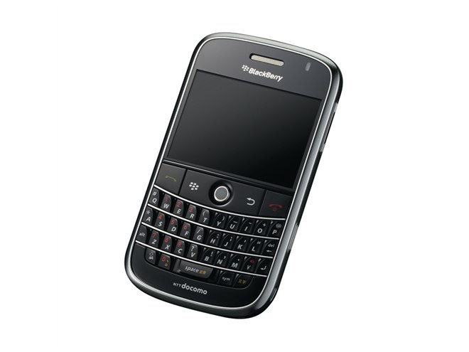 ドコモ、「BlackBerry Bold」を2月20日発売 - 価格.com