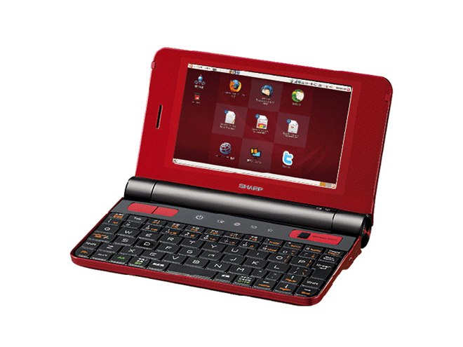 シャープ、電子辞書機能を搭載した「NetWalker」 - 価格.com