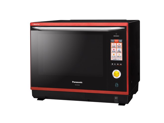 パナソニック、10分で蒸し物調理をするスチームオーブン「3つ星