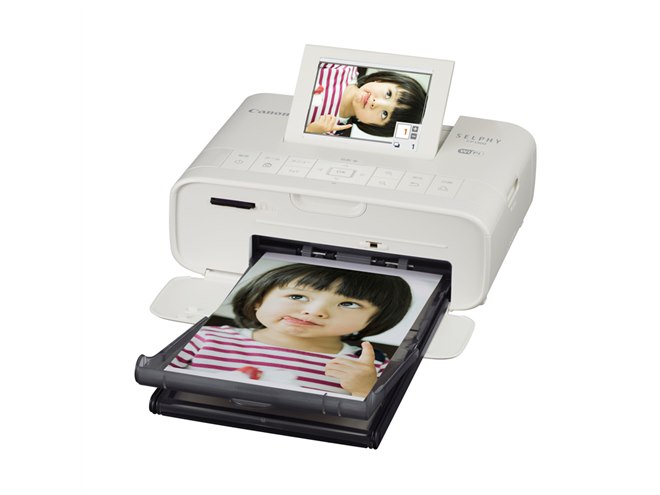 キヤノン、操作しやすくなった軽量860gの写真専用プリンター「SELPHY