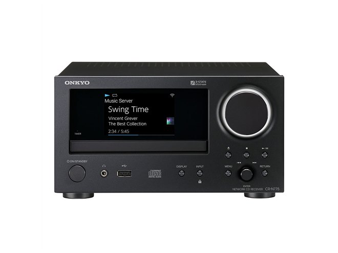 オンキヨー、3-state Bitstreamを搭載したネットワークCDレシーバー