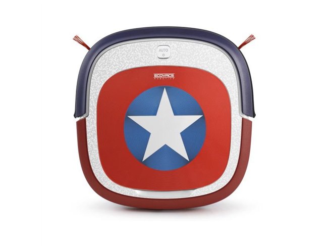 キャプテン・アメリカ」などMARVELキャラとコラボしたロボット掃除機