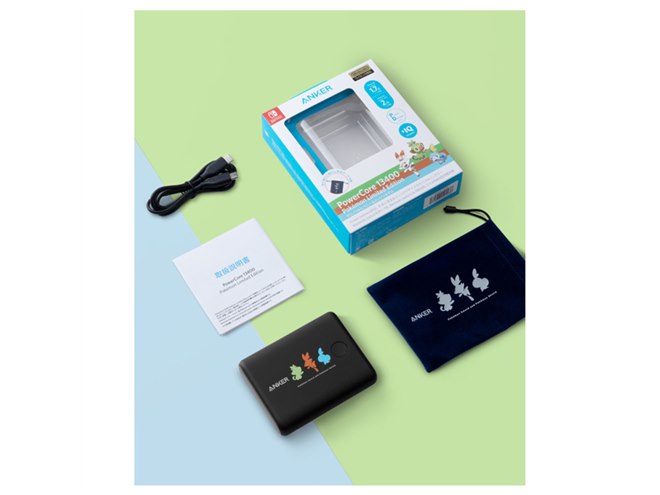 任天堂公式、Ankerが容量13400mAhの「ポケモンバッテリー」を発売