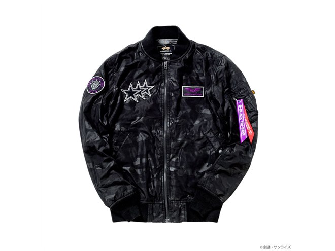 バンダイ、“赤い彗星シャア/黒い三連星”の「MA-1」ジャケット - 価格.com