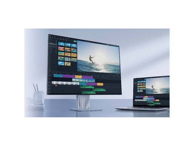 ファーウェイ、画面占有率94％の28.2型4K＋液晶「HUAWEI MateView