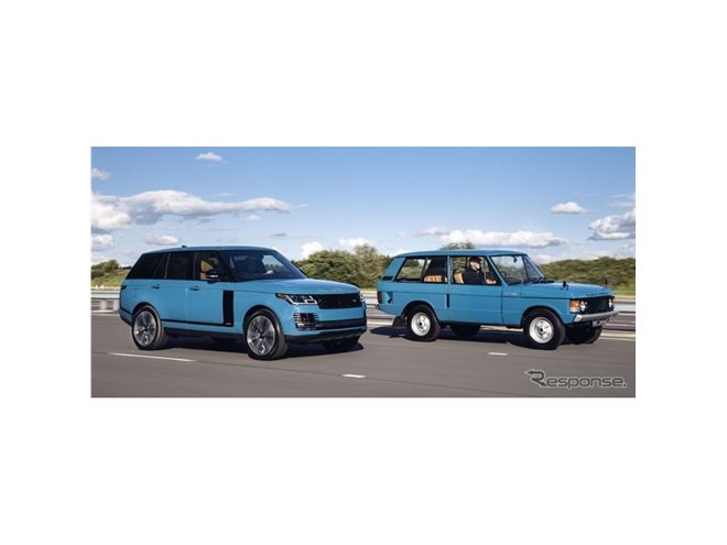 レンジローバー 50周年記念車を欧州発表…全世界1970台を限定発売