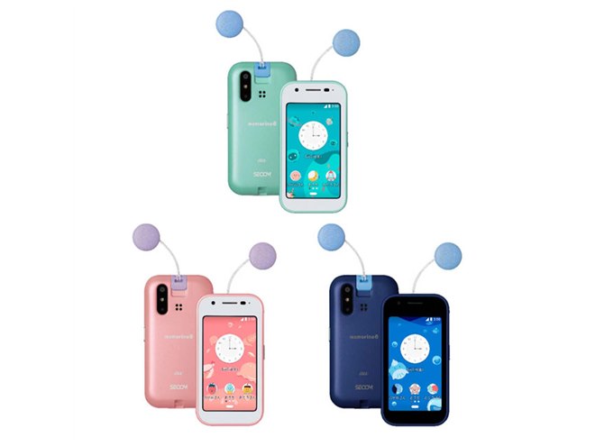 au、カメラ連動防犯ブザーなど搭載したキッズ向けケータイ「mamorino6