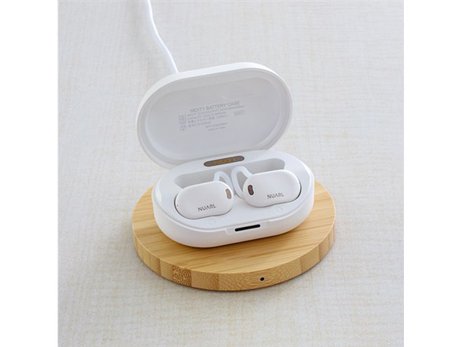 NUARL、完全ワイヤレスイヤホン「NEXT 1」購入でワイヤレス充電器を